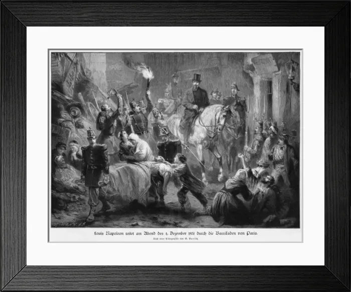 Framed Print : Napoleon Iiis Coup Framed Print : Napoleon Iiis Coup