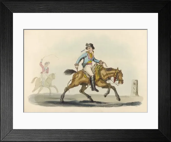 Framed Print : French Avant-Courier Framed Print : French Avant-Courier