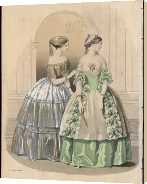 Indoor Dresses 1848