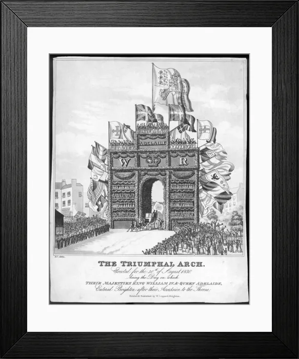 Framed Print : William IV in Brighton Framed Print : William IV in Brighton
