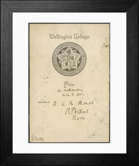 Framed Print : Prize Winners Bookplate Framed Print : Prize Winners Bookplate