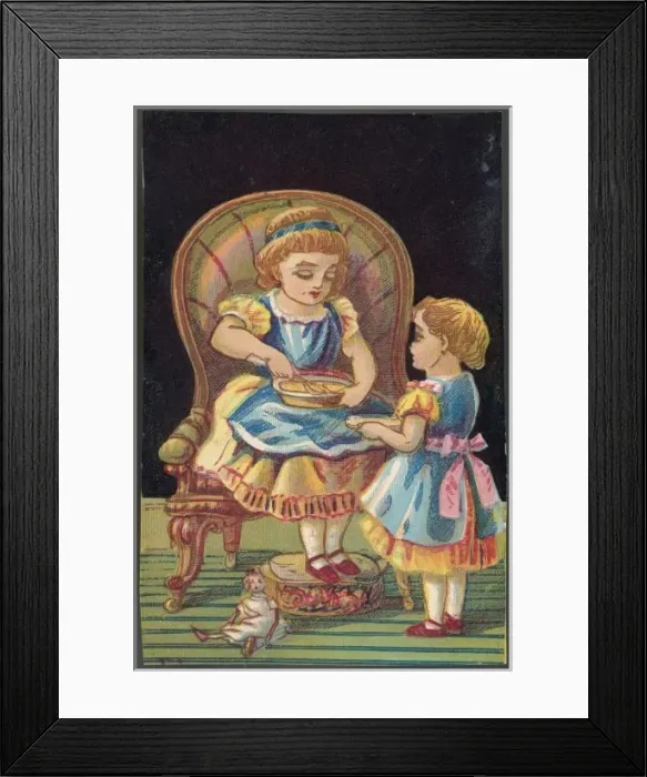 Framed Print : Dishing up Pudding Framed Print : Dishing up Pudding