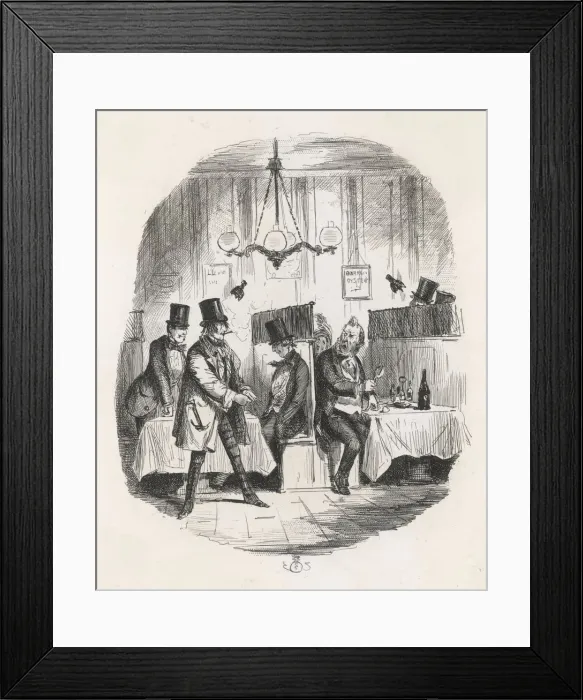 Framed Print : Dining on Oysters Framed Print : Dining on Oysters