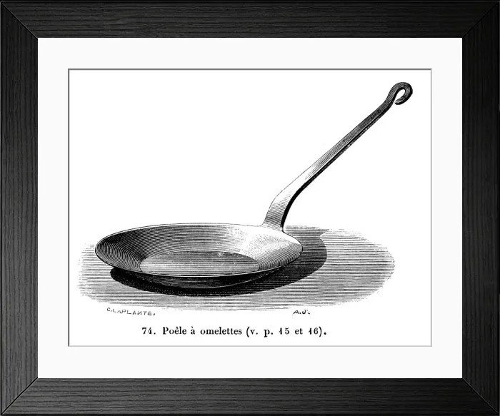 Framed Print : Omelette Pan Framed Print : Omelette Pan