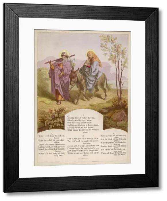 Framed Print : The Flight into Egypt Framed Print : The Flight into Egypt