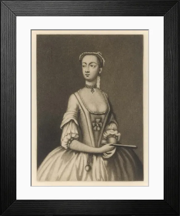 Framed Print : Charlotte Charke Framed Print : Charlotte Charke