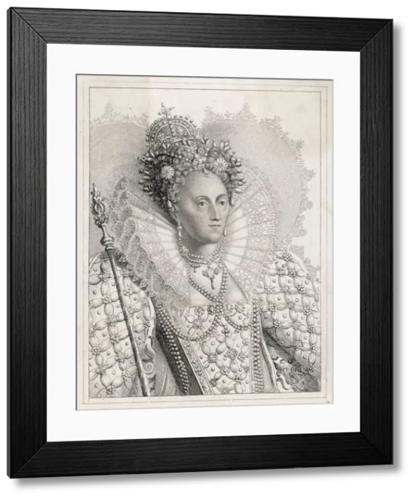 Framed Print : Queen Elizabeth I Framed Print : Queen Elizabeth I