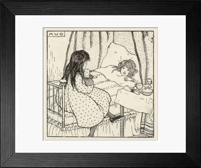 Framed Print : Pros & Cons of Sickbed Framed Print : Pros & Cons of Sickbed