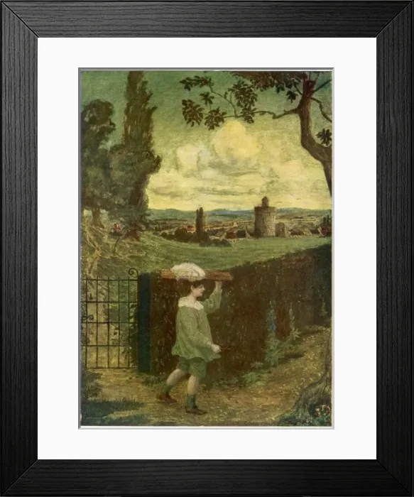 Framed Print : Make-Believe Muffin-Man Framed Print : Make-Believe Muffin-Man