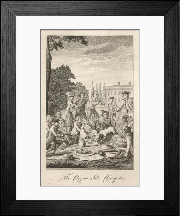 Framed Print : Picnic Spoilt Framed Print : Picnic Spoilt