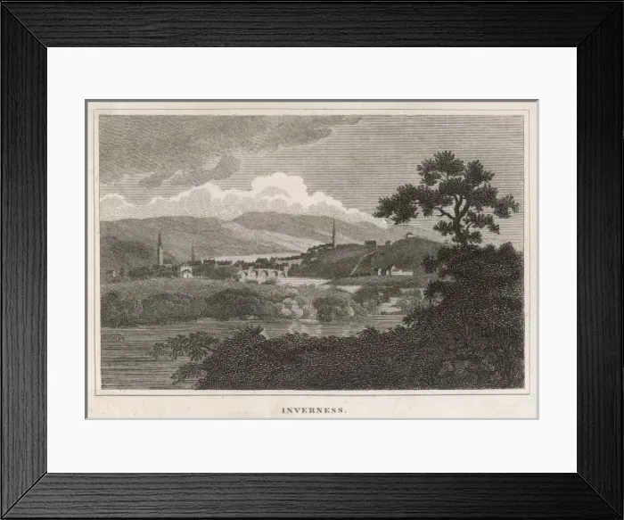 Framed Print : Inverness - 18th Century Framed Print : Inverness - 18th Century