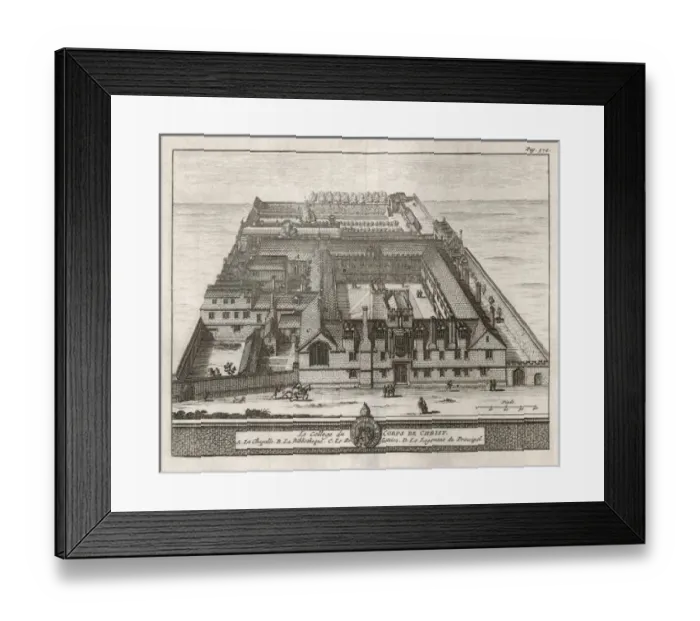 Framed Print : Corpus Christi 1675 Framed Print : Corpus Christi 1675