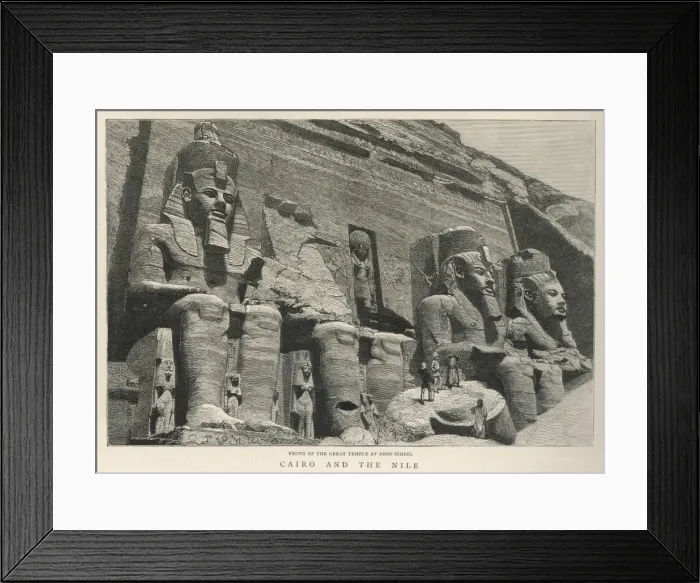 Framed Print : Temple of Abu Simbel Framed Print : Temple of Abu Simbel