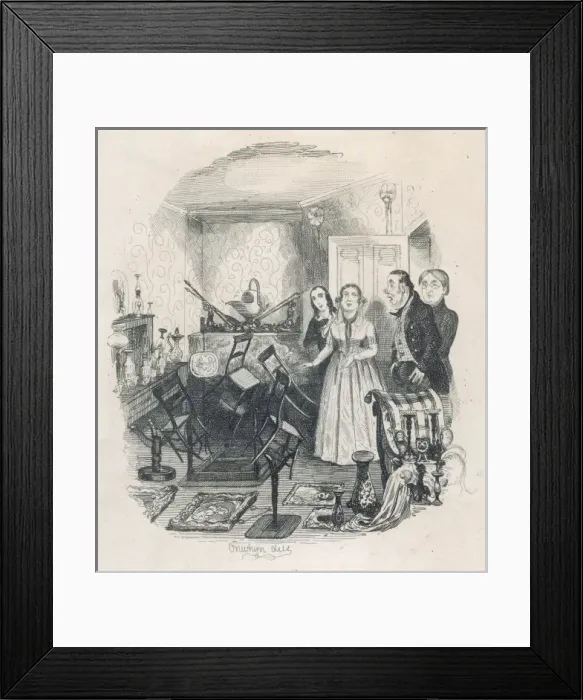 Framed Print : Furniture Disturbed Framed Print : Furniture Disturbed