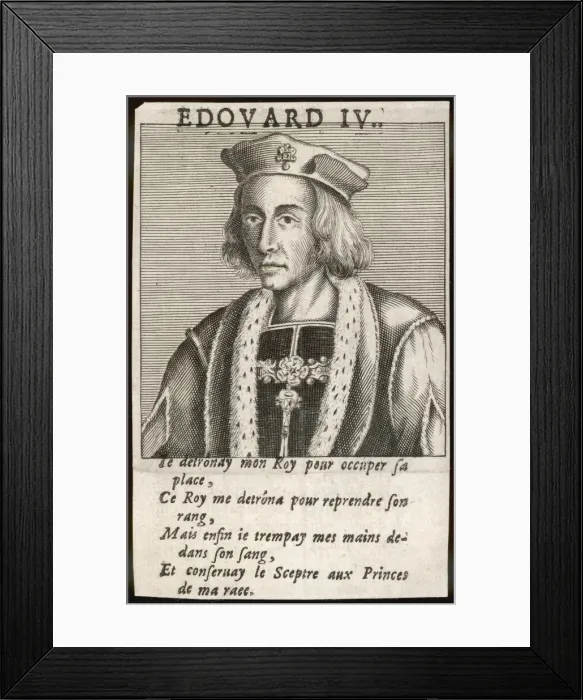 Framed Print : Edward IV of England Framed Print : Edward IV of England