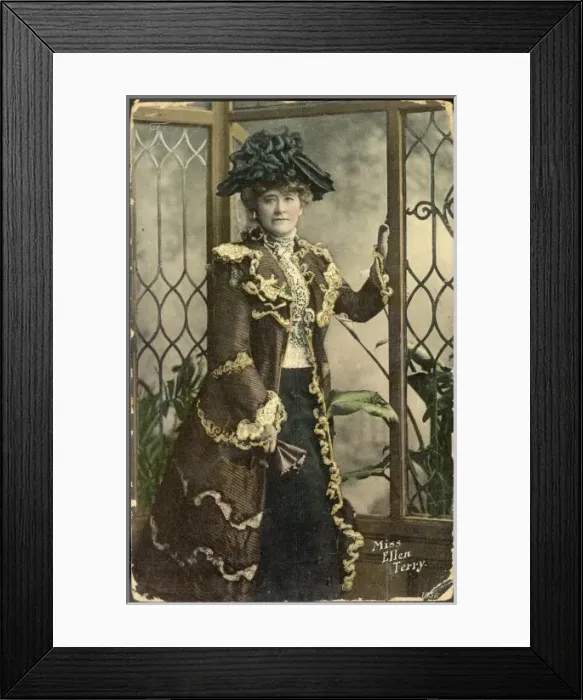 Framed Print : Ellen Terry 1909 Framed Print : Ellen Terry 1909