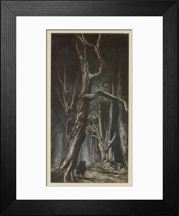 Framed Print : Miltons Comus / Rackham Framed Print : Miltons Comus / Rackham