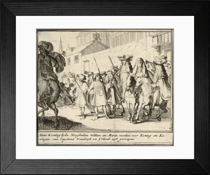 Framed Print : William III & Mary Framed Print : William III & Mary