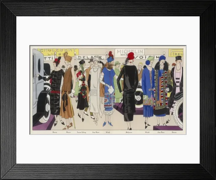 Framed Print : Fashionable Ladies 1924 Framed Print : Fashionable Ladies 1924