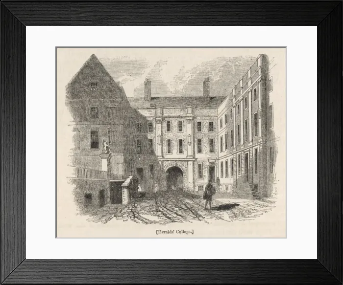Framed Print : College of Arms Framed Print : College of Arms