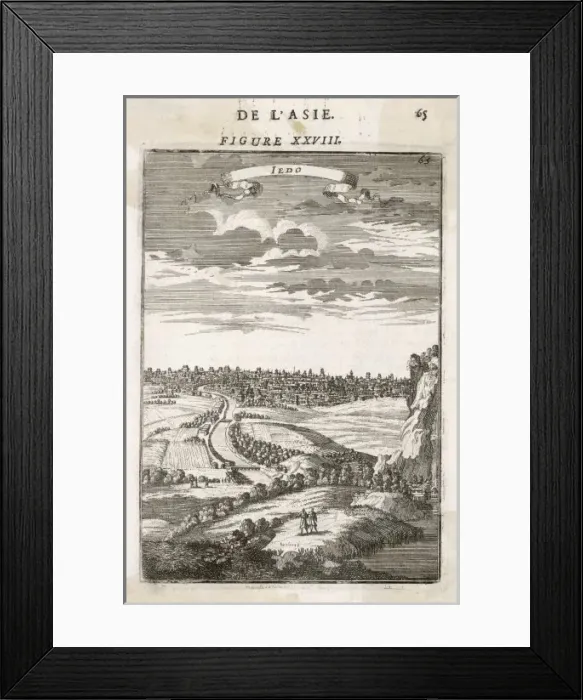 Framed Print : Iedo, Japan Mallet 1683 Framed Print : Iedo, Japan Mallet 1683