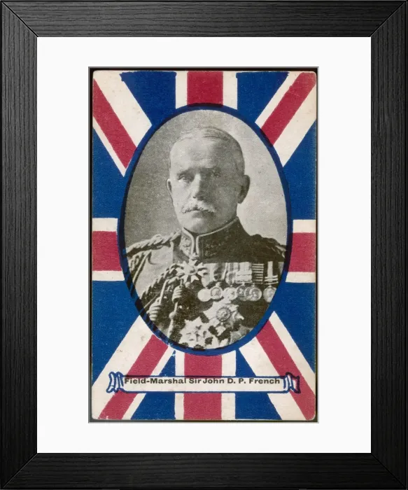 Framed Print : Sir John French U. Jack Framed Print : Sir John French U. Jack