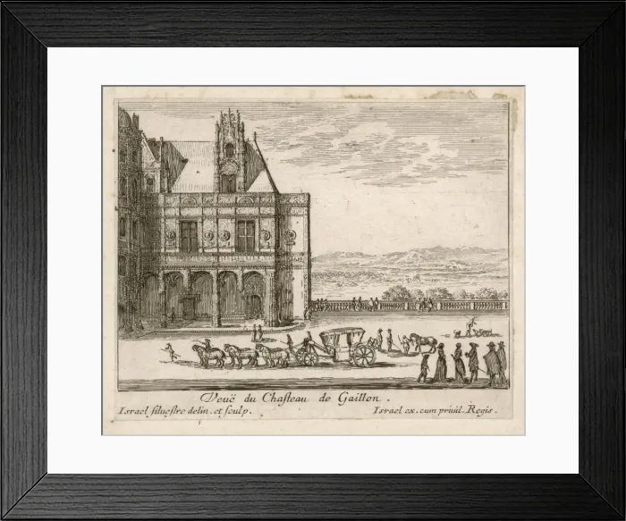 Framed Print : Chateau Gaillon Framed Print : Chateau Gaillon