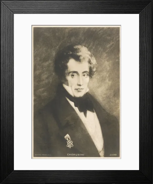 Framed Print : Cherubini Postcard Framed Print : Cherubini Postcard