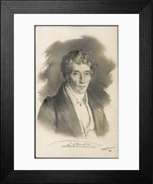 Framed Print : Cherubini Postcard Framed Print : Cherubini Postcard