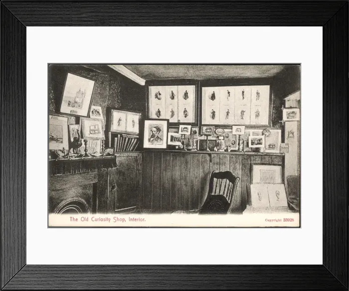 Framed Print : Old Curiosity Shop Framed Print : Old Curiosity Shop