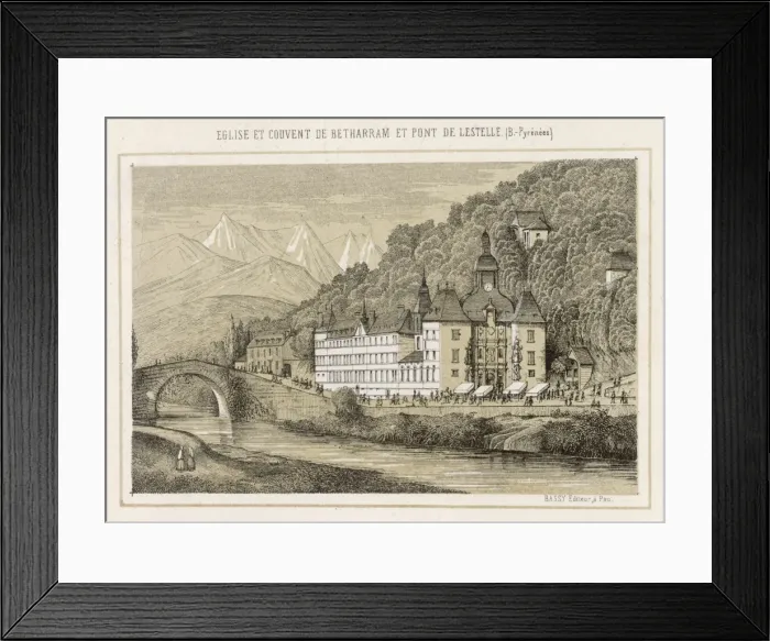 Framed Print : Lestelle-Betharram Framed Print : Lestelle-Betharram