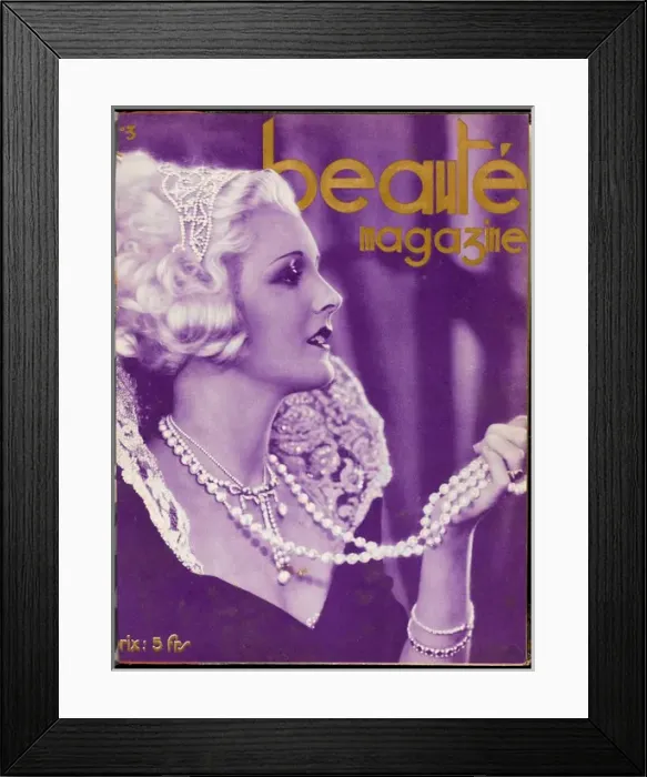 Framed Print : Female Type / Beaute Framed Print : Female Type / Beaute