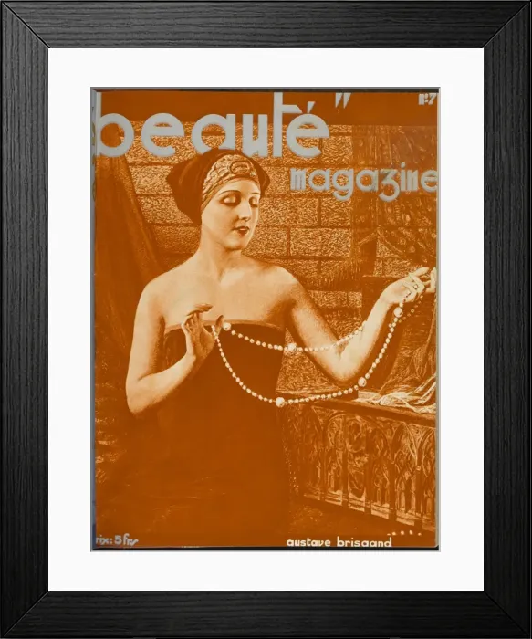 Framed Print : Female Type  /  Beaute