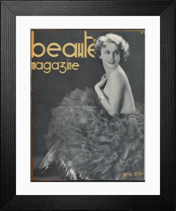 Framed Print : Female Type / Beaute Framed Print : Female Type / Beaute
