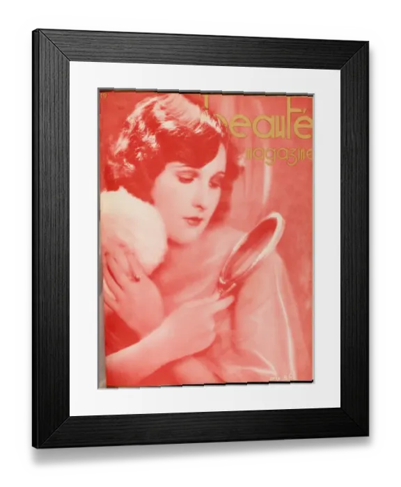 Framed Print : Female Type / Beaute Framed Print : Female Type / Beaute