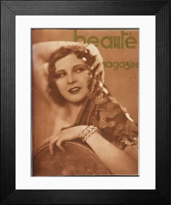 Framed Print : Female Type / Beaute Framed Print : Female Type / Beaute