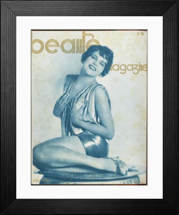 Framed Print : Female Type / Beaute Framed Print : Female Type / Beaute
