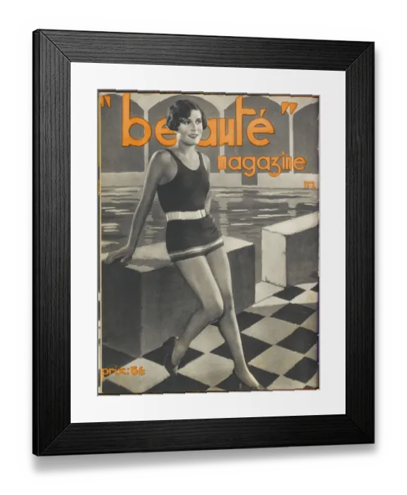 Framed Print : Female Type / Beaute Framed Print : Female Type / Beaute