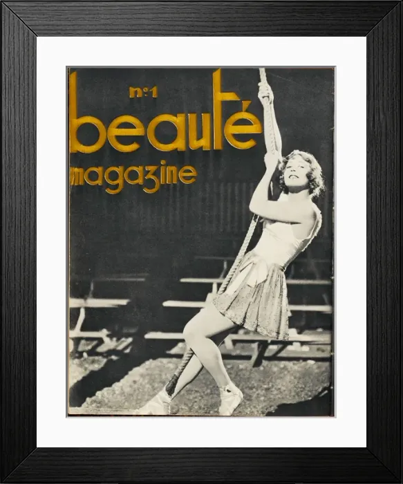 Framed Print : Female Type / Beaute Framed Print : Female Type / Beaute