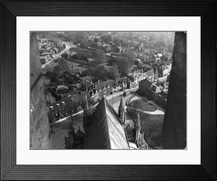 Framed Print : Lincoln from Cathedral Framed Print : Lincoln from Cathedral