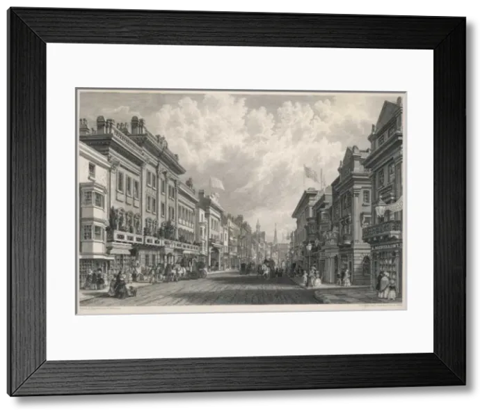 Framed Print : Southampton above Bar St Framed Print : Southampton above Bar St