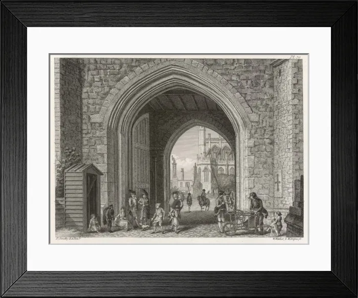 Framed Print : Windsor Castle Town Gate Framed Print : Windsor Castle Town Gate