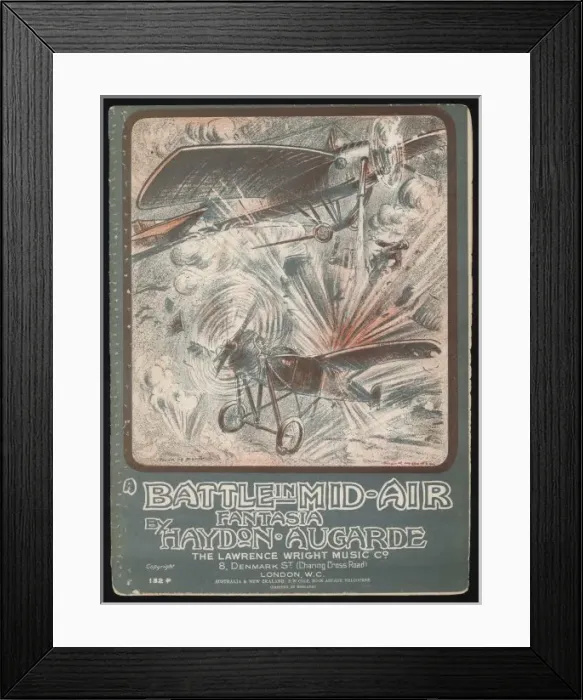 Framed Print : Battle in Mid-Air Framed Print : Battle in Mid-Air