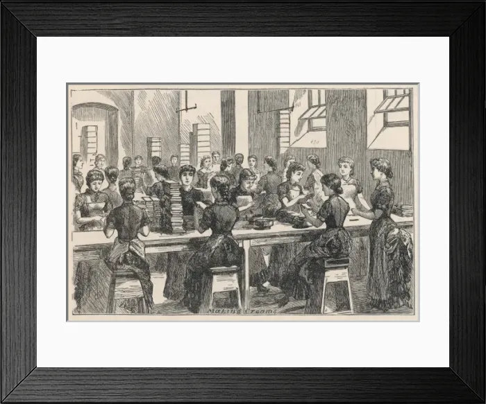 Framed Print : Frys Factory - Creams Framed Print : Frys Factory - Creams