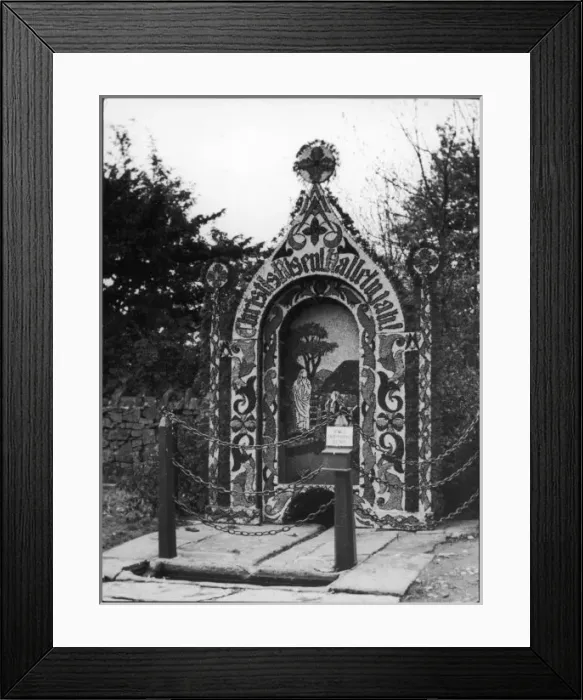 Framed Print : Tissington Well Dressing Framed Print : Tissington Well Dressing