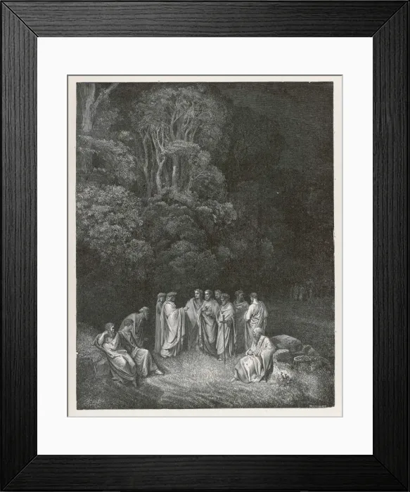 Framed Print : Divine Comedy: Inferno Framed Print : Divine Comedy: Inferno
