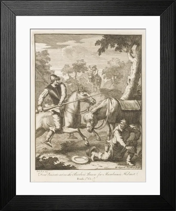 Framed Print : Don Quixote 1 Framed Print : Don Quixote 1