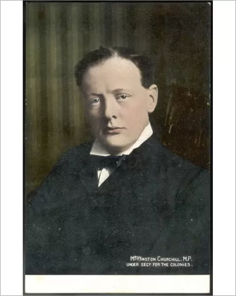 Churchill in 1905