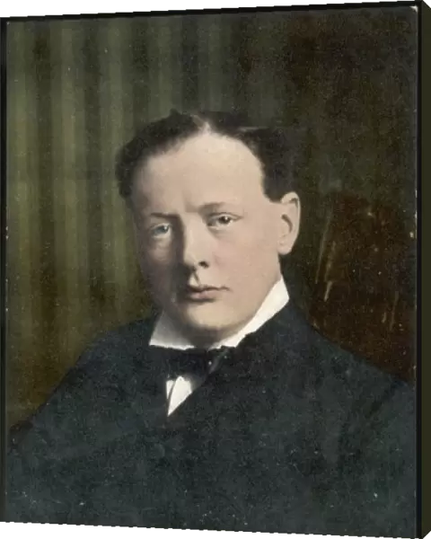 Churchill in 1905