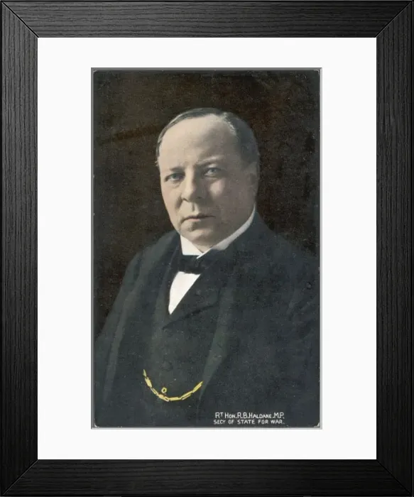 Framed Print : Viscount Haldane Photo Framed Print : Viscount Haldane Photo